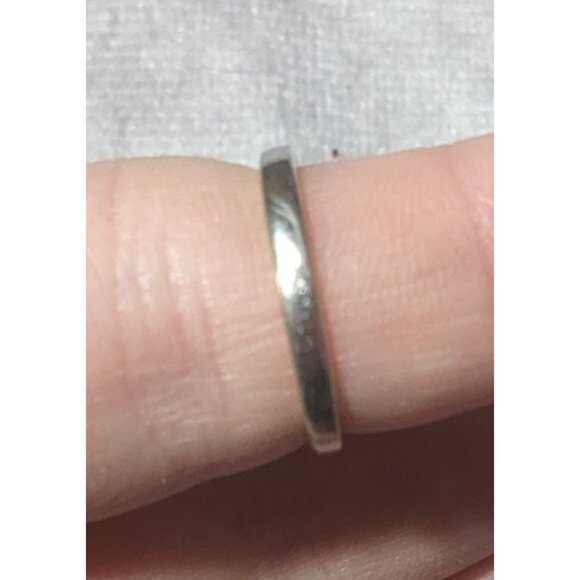 Vintage Faux Emerald And Diamond 14kt Gold Plated Floral Ring Size 5 3/4 - Picture 5 of 14